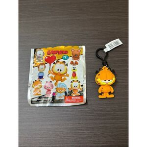 Garfield Series 1 Figural Bag Clip Keychain - Garfield